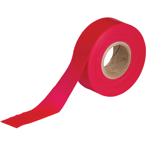Flagging Tape, 1.188" W x 300' L, Red Les Distributions ICE