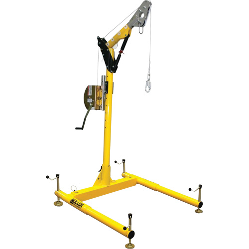 4-Piece Hoist System with Manhandler Hoist/Winch Les Distributions ICE