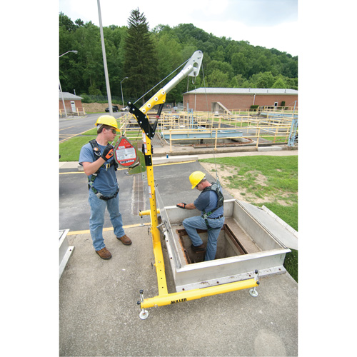 4-Piece Hoist System with Manhandler Hoist/Winch Les Distributions ICE