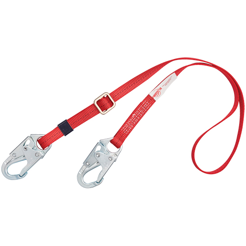 PRO Adjustable Web-Positioning Lanyard, 1 Legs, 6', CSA Class B, Polyester Les Distributions ICE