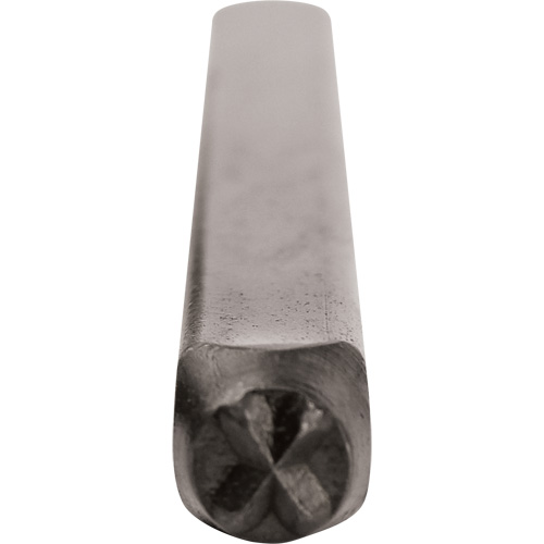 Individual Standard General Purpose Steel Hand Stamp Pieces, X, 1/4" Les Distributions ICE