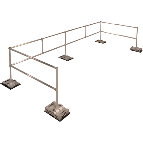 RoofGuard Classic System - Packaged Kits, Aluminum, 72" W x 216" L x 42" H Les Distributions ICE