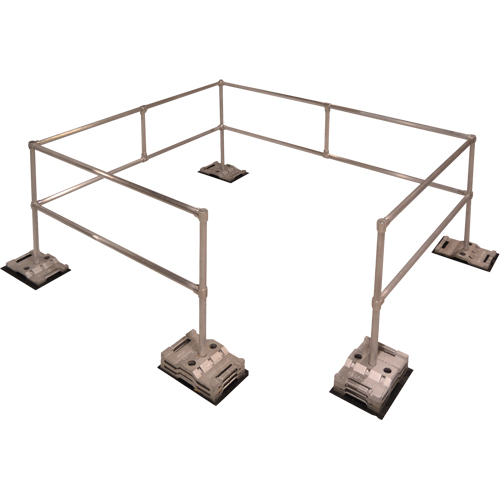 RoofGuard Classic System - Packaged Kits, Aluminum, 72" W x 216" L x 42" H Les Distributions ICE