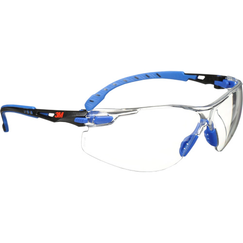 Solus Safety Glasses with Scotchgard Lenses, Clear Lens, Anti-Fog, Meets/Exceeds CSA Z94.3 Les Distributions ICE