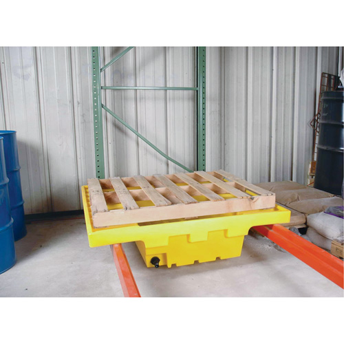 Contenant de confinement Ultra-Rack Sump, 51,5'' lo x 51,5'' la x 12" ha, 66 gal. US Capacit&eacute; Les Distributions ICE