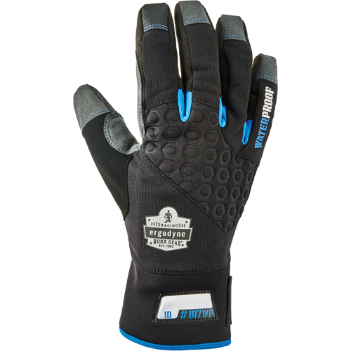 ProFlex&reg; Reinforced Thermal Waterproof Utility Gloves, Suede Palm, Size Small Les Distributions ICE