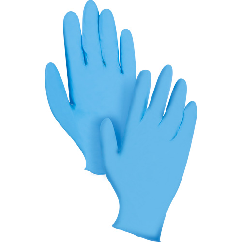 Gants jetables KeepKleen, T-Grand, Nitrile, 8 mils, Sans poudre, Bleu Les Distributions ICE