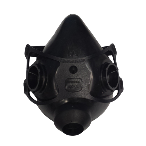 Respirateur demi-masque de s&eacute;rie 400 Comfort Air, &eacute;lastom&egrave;re, Moyen/grand Les Distributions ICE