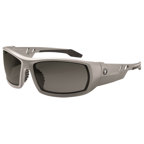 Skullerz&reg; Odin Safety Glasses, Grey/Smoke Lens, Anti-Fog/Anti-Scratch, ANSI Z87+/Meets/Exceeds CSA Z94.3 Les Distributions ICE