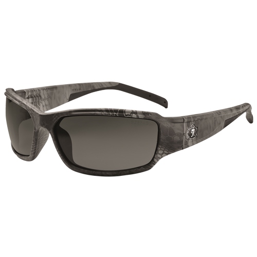 Lunettes de s&eacute;curit&eacute; Skullerz Thor, Lentille Grise/fum&eacute;e, Anti-&eacute;gratignures, ANSI Z87+/R&eacute;pond ou surpasse la norme CSA Z94.3 Les Distributions ICE