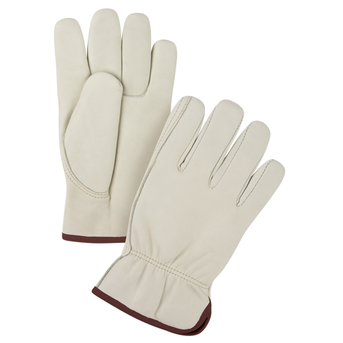Premium Driver's Gloves, Large, Grain Cowhide Palm Les Distributions ICE