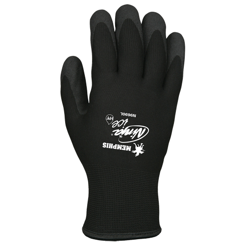 Gants N9690 Memphis Ninja Ice, 8/Moyen, R&ecirc;vetement PVC, Calibre 15, Enveloppe en Acrylique/Tissu &eacute;ponge Les Distributions ICE