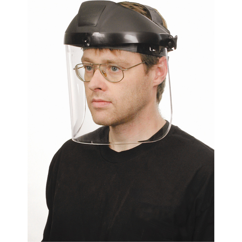North&reg; Faceshield for Protecto-Shield&reg; Prolok&reg; Headgear, Polycarbonate, Clear Tint Les Distributions ICE