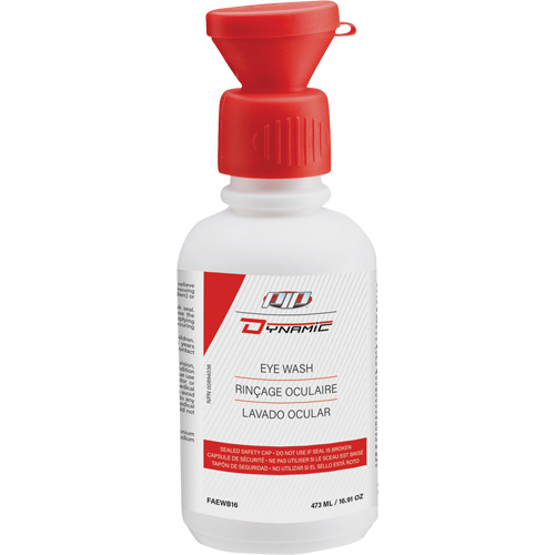 Bouteille pour douche oculaire Dynamic, Bouteille Vide, 16 oz Les Distributions ICE