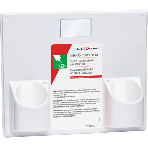Dynamic Panel for Eye Wash Station Les Distributions ICE