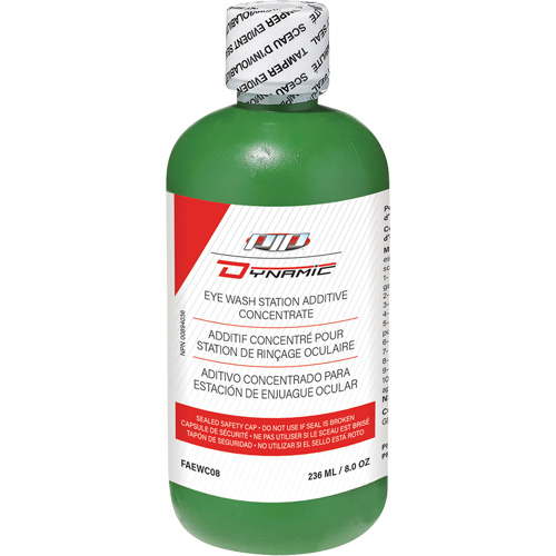 Dynamic Eyewash Additive Concentrate, Full Bottle, 8 oz. Les Distributions ICE