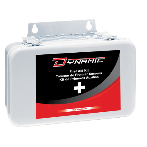 Dynamic Car First Aid Kit, Class 1 Medical Device, Metal B Les Distributions ICE