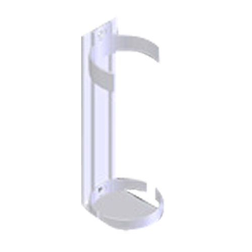 Support en plastique pour v&eacute;hicule de solution Bio Med Wash Dynamic Les Distributions ICE