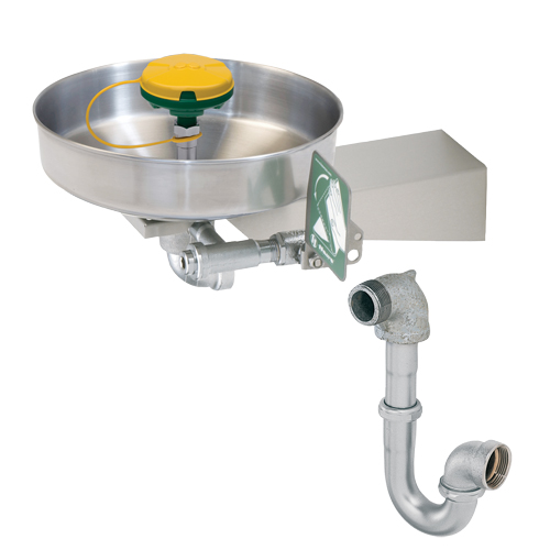 Axion&reg; Eye/Face Wash Station, Wall-Mount Installation, Stainless Steel Bowl Les Distributions ICE