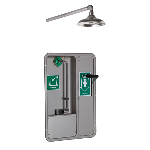 ADA Eye/Face Wash and Shower, Ceiling-Mount Les Distributions ICE