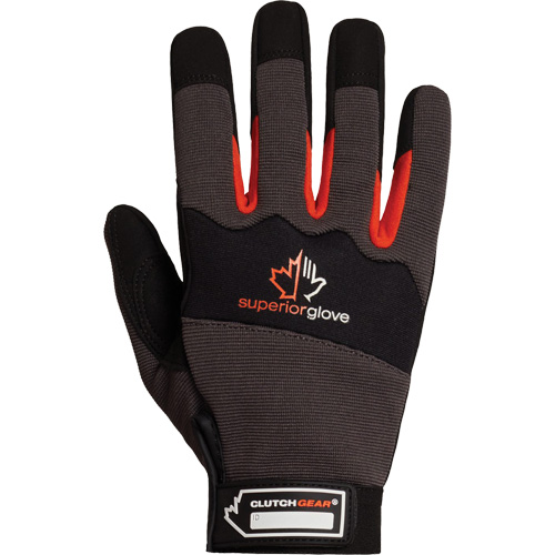 Gants de m&eacute;canicien Clutch Gear, Paume Synth&eacute;tique, Taille Petit Les Distributions ICE