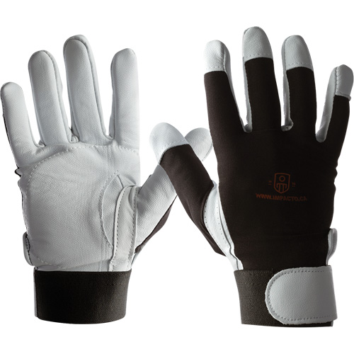 Gants IMPACTO AIRGEL, Taille Grand, Paume Cuir perl&eacute; Les Distributions ICE