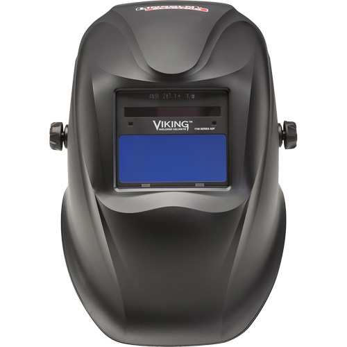 1740 Welding Helmet, 3.78" L x 1.67" W View Area, 9 - 13 Shade Range, Black Les Distributions ICE