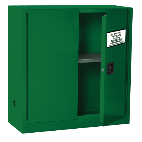 Pesticide Storage Cabinet, 30 gal., 44" H x 43" W x 18" D Les Distributions ICE