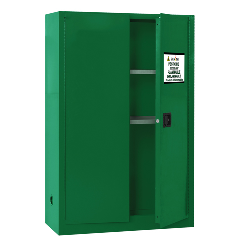Pesticide Storage Cabinet, 45 gal., 65" H x 43" W x 18" D Les Distributions ICE