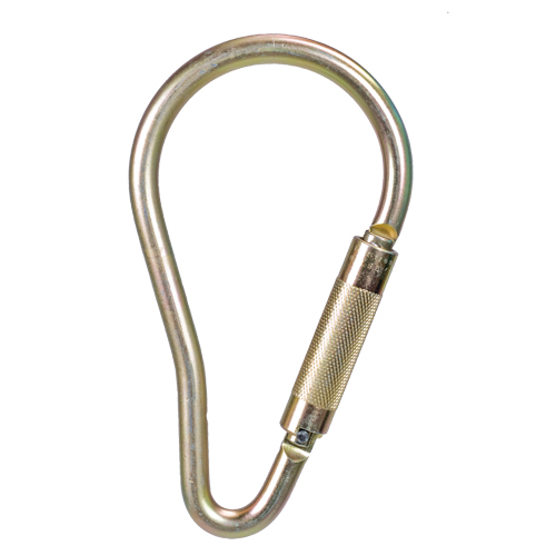 Carabiner, Steel, 5000 lbs Capacity Les Distributions ICE