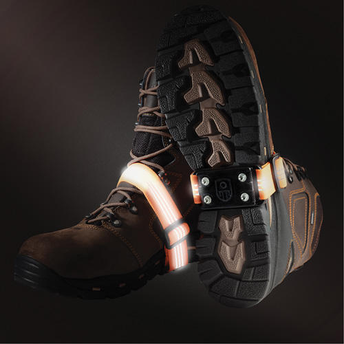 Appareil de traction &agrave; mi-crampons, Acier, Traction Crampon, Taille unique Les Distributions ICE