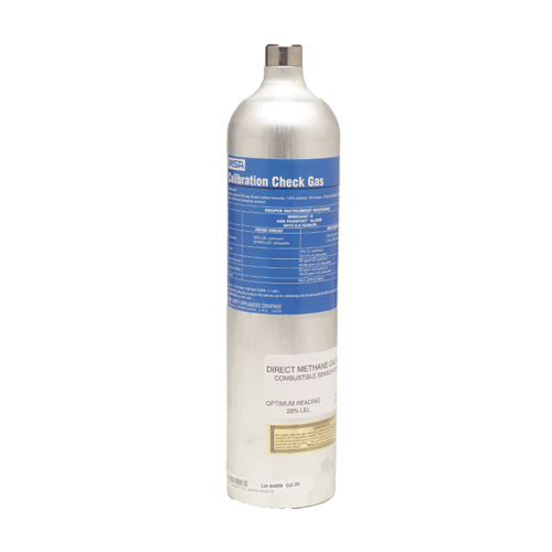 Bouteille de gaz pour test d'&eacute;talonnage, 4 M&eacute;lange de gaz, CH4/CO/H2S/O2, 58 litres Les Distributions ICE