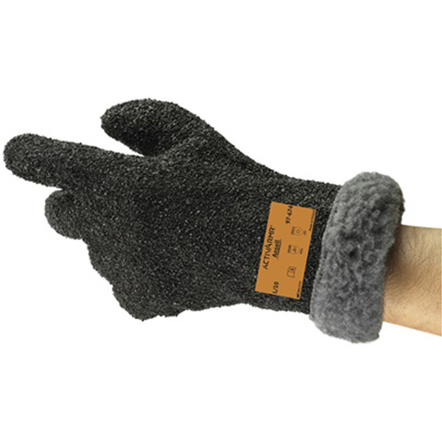 Gants ActivArmr 97-674 pour le froid extr&ecirc;me, 12/3T-Grand, R&ecirc;vetement PVC, Enveloppe en Coton Les Distributions ICE