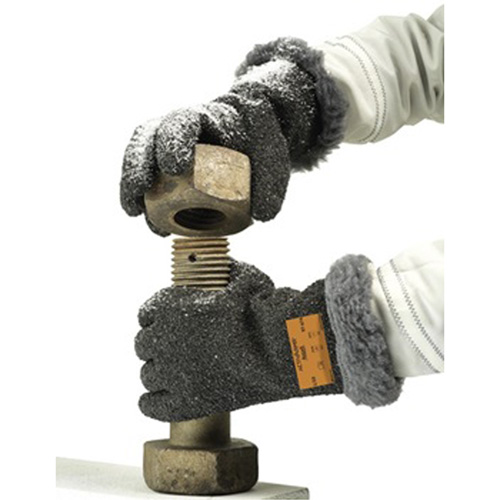 Gants ActivArmr 97-674 pour le froid extr&ecirc;me, 12/3T-Grand, R&ecirc;vetement PVC, Enveloppe en Coton Les Distributions ICE
