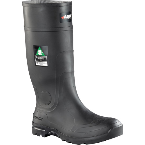 Bottes Blackhawk, Caoutchouc, Embout Acier, Pointure 4, Semelle R&eacute;sistant aux perforations Les Distributions ICE