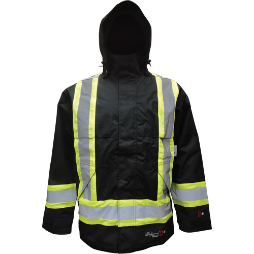 Manteau isol&eacute;, Polyester/Polyur&eacute;thane, Noir, Petit Les Distributions ICE