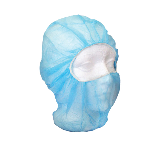 Capuchon de passe-montagne jetable, Polypropyl&egrave;ne, Bleu Les Distributions ICE