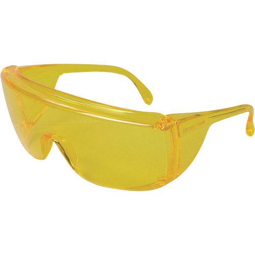 Veratti&reg; Tuff Spec&reg; 1400 Series Safety Glasses, Amber Lens, ANSI Z87+/Meets/Exceeds CSA Z94.3 Les Distributions ICE