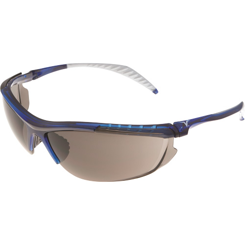 Lunettes de s&eacute;curit&eacute; Veratti 307, Lentille Grise/fum&eacute;e, Anti-&eacute;gratignures, ANSI Z87+/R&eacute;pond ou surpasse la norme CSA Z94.3 Les Distributions ICE