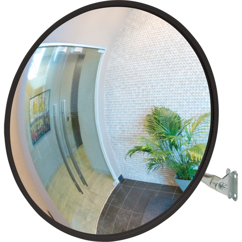 Miroir convexe avec bras t&eacute;lescopique, Int&eacute;rieur/Ext&eacute;rieur, Diam&egrave;tre 12" Les Distributions ICE