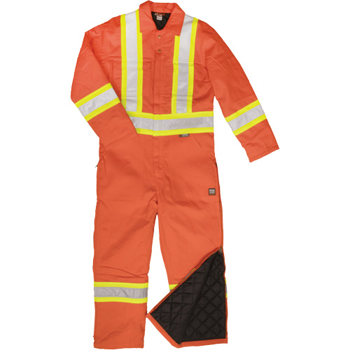 Reflective Duck Coveralls, Small, Orange Les Distributions ICE