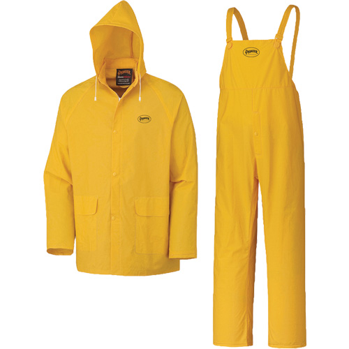 577 V&ecirc;tements imperm&eacute;ables 3 morceaux, Polyester/PVC, 5T-Grand, Jaune Les Distributions ICE