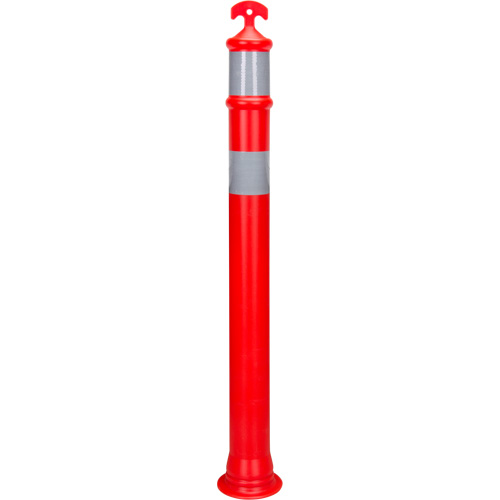 Hi-Visibility T-Top Delineator Post, 42" H, Orange Les Distributions ICE