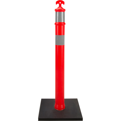 High-Visibility Delineator Post, 42" H, Orange Les Distributions ICE
