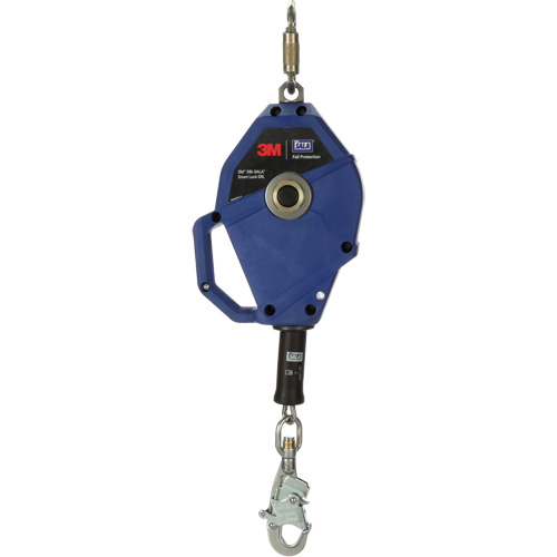 Smart Lock Self-Retracting Lifeline, 30', Stainless Steel, Swivel Les Distributions ICE