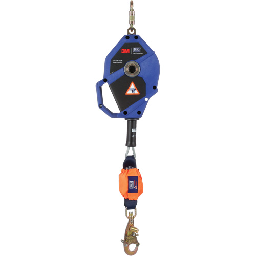 Smart Lock Self-Retracting Lifeline, 30', Stainless Steel, Swivel Les Distributions ICE