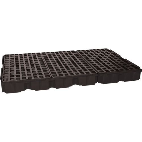 Plateforme de d&eacute;versement modulaire, Capacit&eacute; de d&eacute;versement 88 gal. US, 51,5'' x 78,25" x 6,5" Les Distributions ICE