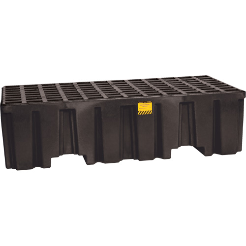 Palette de confinement des d&eacute;versements, Capacit&eacute; de d&eacute;versement 66 gal. US, 26,25" x 51" x 13,75" Les Distributions ICE