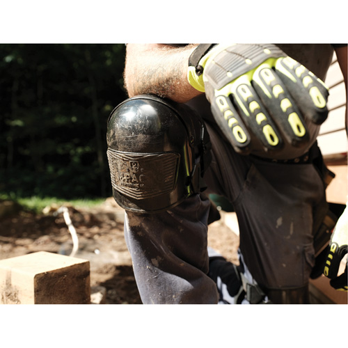 TurboKnee Knee Pads, Buckle Style, Plastic Caps, Foam Pads Les Distributions ICE