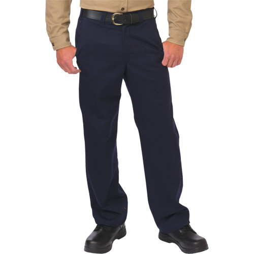 Pantalon de travail de protection contre l'arc &eacute;lectrique, 28, x 26, Bleu marin, 12,4 cal/cm2 Les Distributions ICE